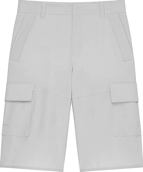 givenchy grey shorts|givenchy cargo pants.